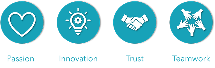 Techorizon: Passion, Innovation, Trust, Teamwork